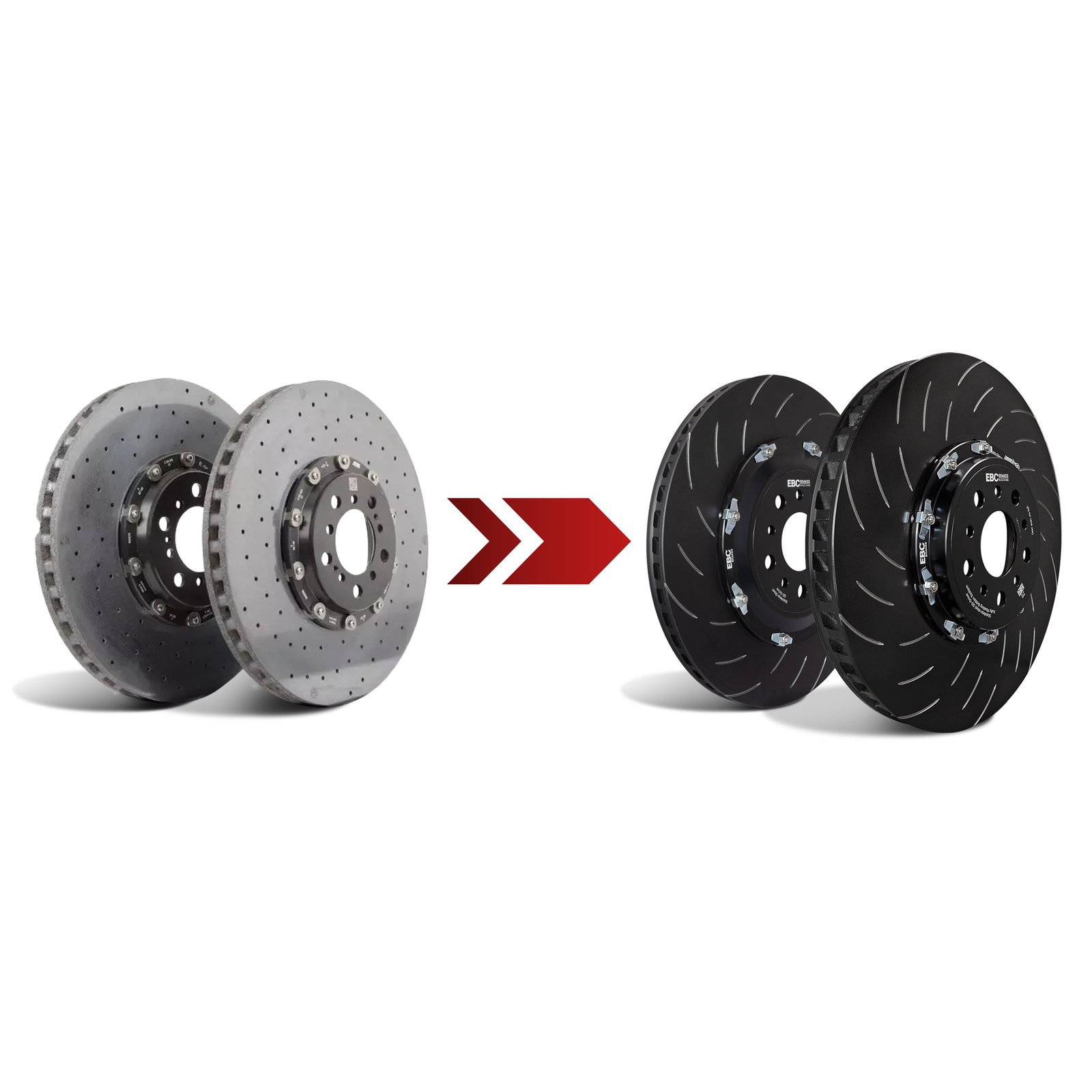 EBC Brakes Racing Lanza las Conversiones de Discos de Carbono Cerámicos «CC Series»